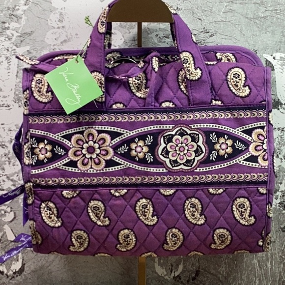 Vera Bradley Purple Paisley Women's Bag - Picture 1 of 11